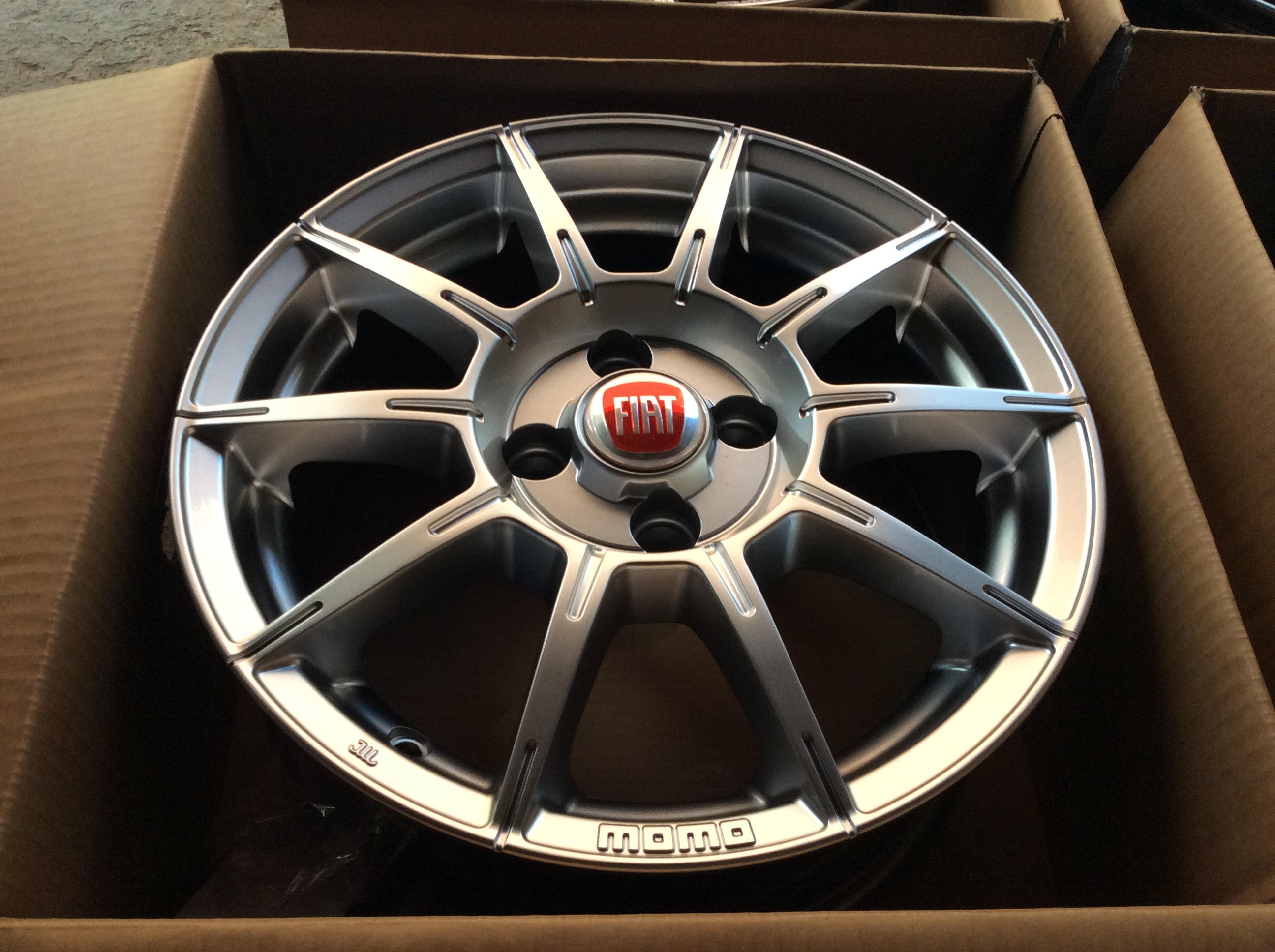 4 Cerchi In Lega NUOVI R15 Per FIAT GRANDE PUNTO / EVO COD RUSHA